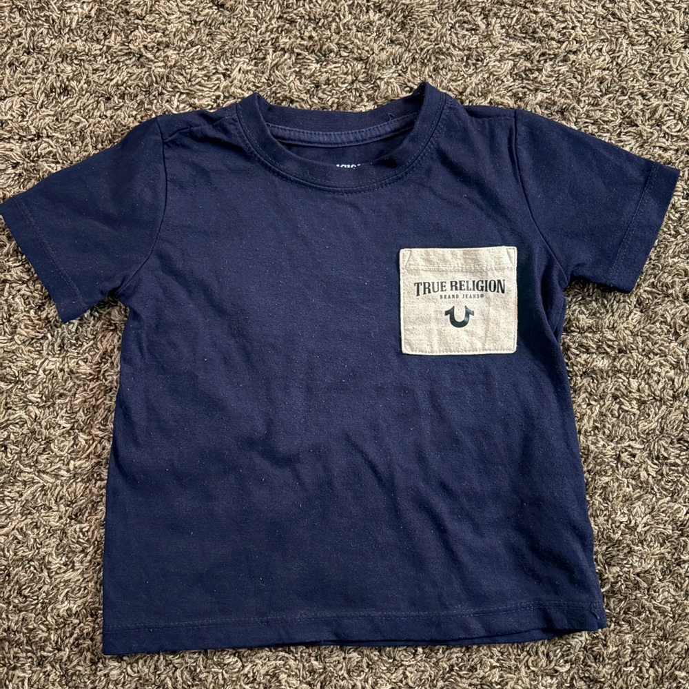 Preowned Boys True Religion Shirt Sz 2T